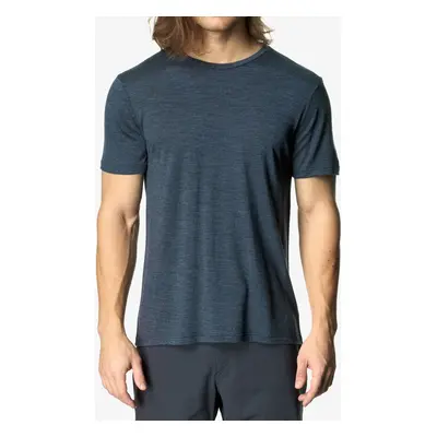 Merino triko Houdini Activist Tee - deep sea blue