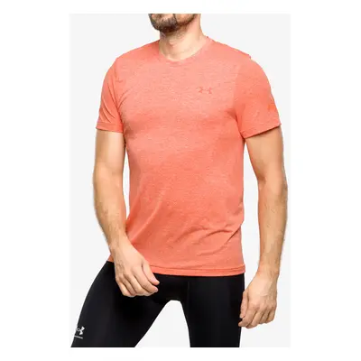 Běžecké tričko pánské Under Armour Seamless Stride SS - frosted orange/reflective