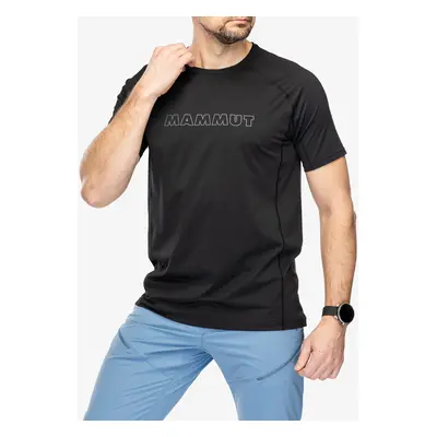 Rychleschnoucí triko Mammut Selun FL Logo T-Shirt - black