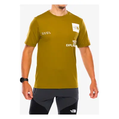 Sportovní tričko The North Face Graphic Boxes Foundation SS Tee - moss green