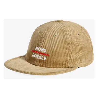 Kšiltovka Mons Royale Corduroy Roam Cap - tussock