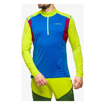 Funkční mikina La Sportiva Galaxia Long Sleeve - electric blue/lime punch