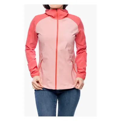 Softshellová bunda dámská Columbia Heather Canyon Softshell - salmon rose/juicy heather