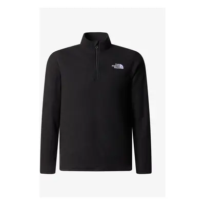 Dětská mikina The North Face Glacier Fleece 1/4 Zip - tnf black