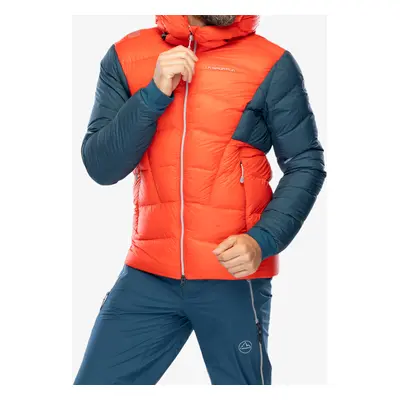 Péřová bunda La Sportiva Supercouloir Down Jacket - poppy/storm blue