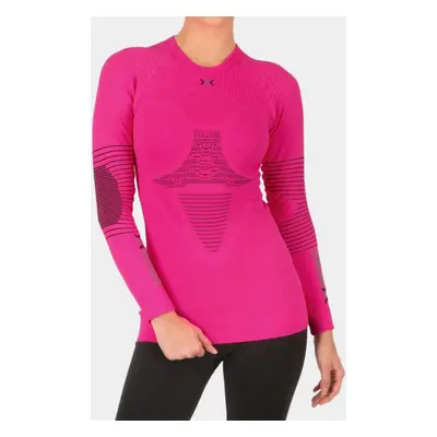 Dámská mikina X-Bionic Energizer 4.0 Shirt Round Neck - flamingo/anth