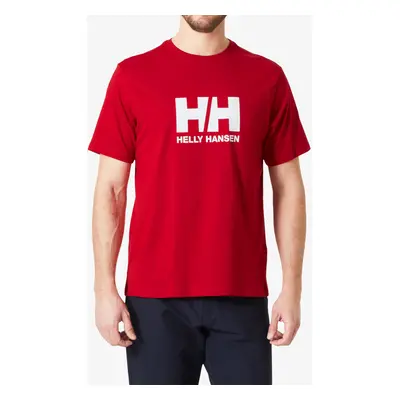 Tričko s potiskem Helly Hansen HH Logo T-Shirt 2.0 - red