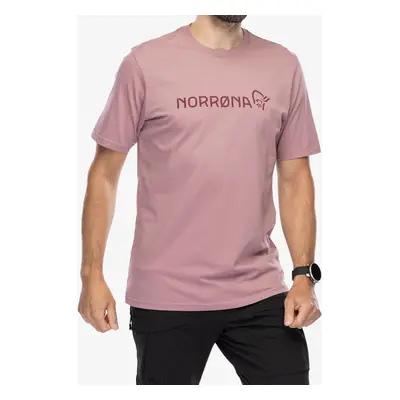 Bavlněné tričko Norrona /29 Cotton Norrona Viking T-Shirt - grape shake