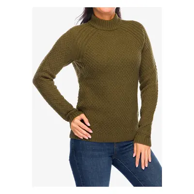 Dámský svetr Royal Robbins Westlands Mock Neck - dark olive