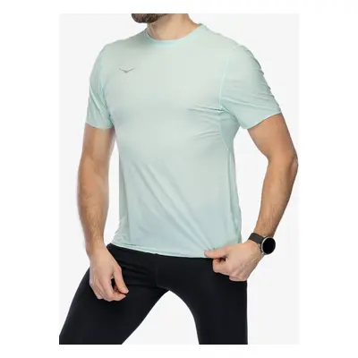 Běžecké tričko Hoka Performance Run Short Sleeve - cloudless