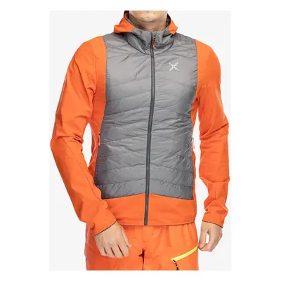 Hybridní bunda Montura Trace Hybrid Jacket - orange/mid grey