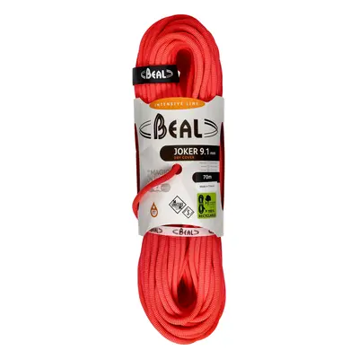 Lezecké lano Beal Joker 9,1 mm m Unicore Dry Cover - orange