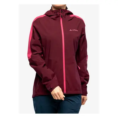 Dámská bunda do deště Vaude Moab Rain Jacket II - cassis