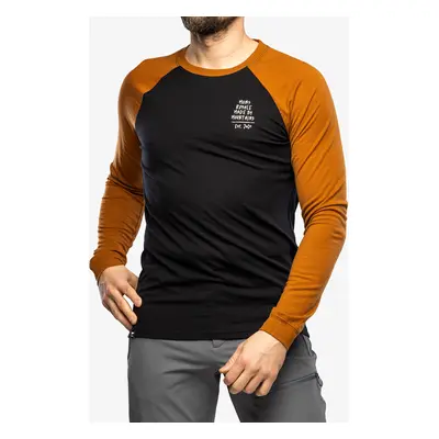 Cyklistická mikina Mons Royale Icon Raglan - black/copper