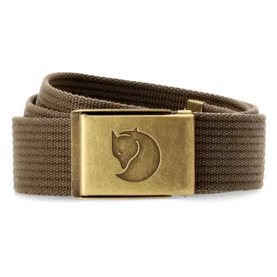 Pásek na kalhoty Fjallraven Canvas Brass Belt cm - dark olive