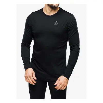 Funkční mikina Odlo Merino BL Top Crew Neck LS - black