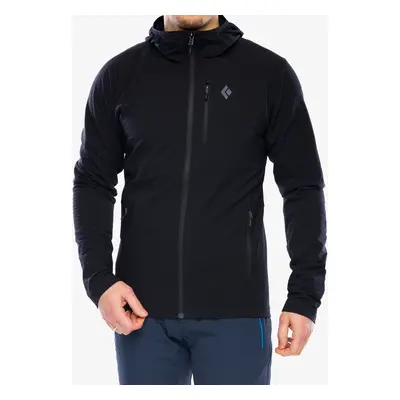 Fleece mikina Black Diamond Coefficient Storm FZ Hoody - black