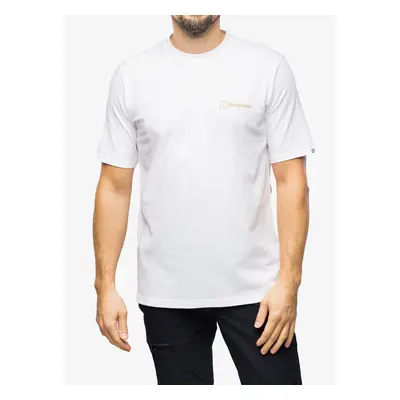 Pánské tričko Berghaus Seek Wonder Silhouette SS Tee - pure white