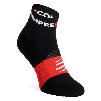 Běžecké ponožky Compressport Ultra Trail Socks v2.0 Low - black/red