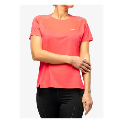 Běžecké tričko dámské Brooks Sprint Free Short Sleeve 2.0 - hyper pink