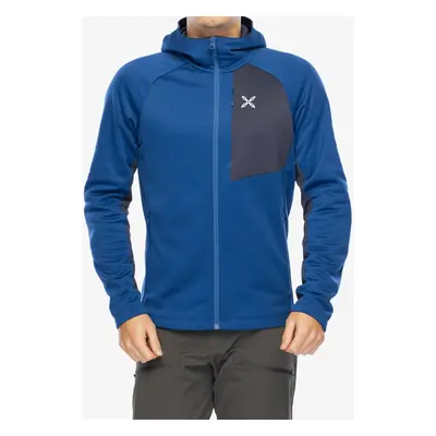 Fleece mikina Montura Groove Maglia - deep blue/graphite blue