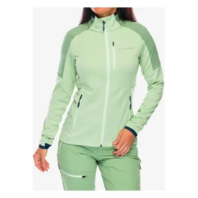 Fleece mikina dámská Vaude Elope Fleece Jacket II - aloe vera