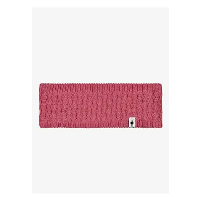 Čelenka Smartwool Fleece Lined Headband - garden pink heather