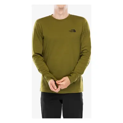 Tričko s dlouhým rukávem The North Face L/S Simple Dome Tee - forest olive