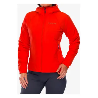 Dámská hybridní bunda Marmot Novus LT Hybrid Hoody - red sun