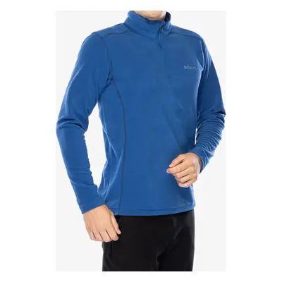 Fleece mikina Columbia Klamath Range II Half Zip - mountain blue