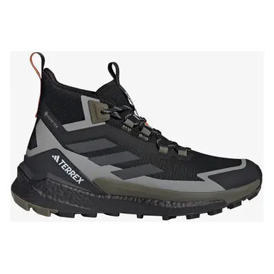 Vysoké turistické boty adidas TERREX Free Hiker GTX - core black/carbon/olive strata