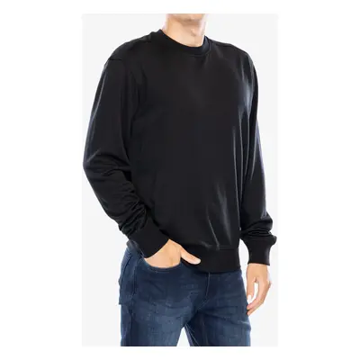 Mikina bez kapuce Icebreaker Merino Shifter II LS Sweatshirt - black