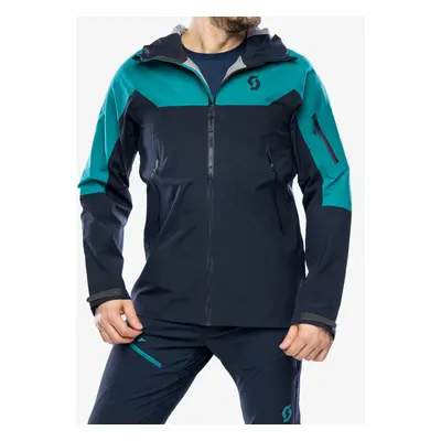 Bunda na skialpinismus SCOTT Explorair 3L Jacket - winter green/dark blue