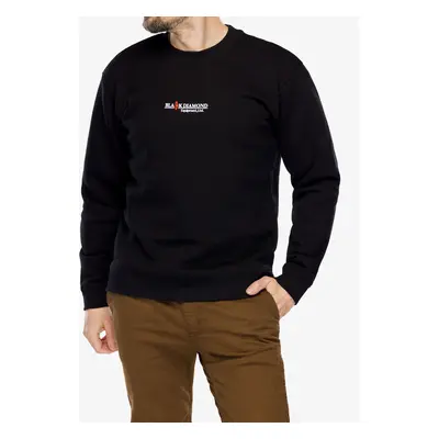 Mikina Black Diamond Heritage Wordmark Crewneck - black