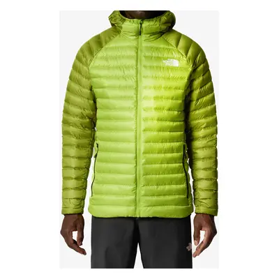 Péřová bunda The North Face Bettaforca Lt Down Hoodie - meadow grass/oak green