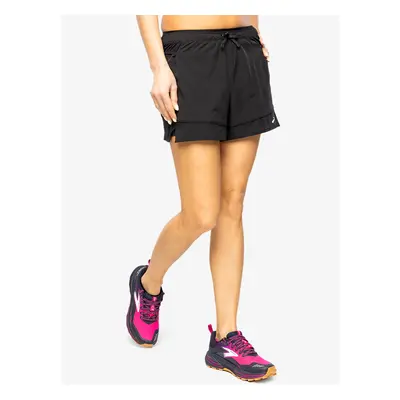 Běžecké kraťasy dámské Brooks High Point 2-in-1 Short - black