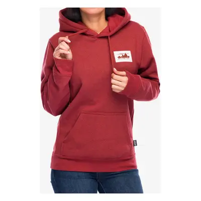 Mikina s kapucí Patagonia Skyline Uprisal Hoody - burnished red