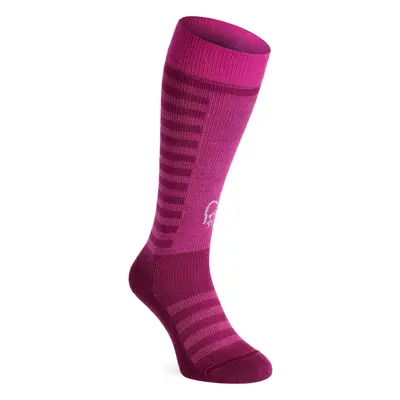 Skialpové ponožky Norrona Lyngen Light Weight Merino Socks Long - festival fuchsia