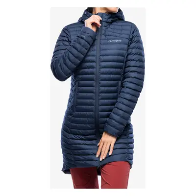 Dámský kabát Berghaus Nula Micro Long Jacket - dusk