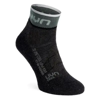 Dámské ponožky UYN Trekking One Cool Low Cut Socks - anthracite/balsam green