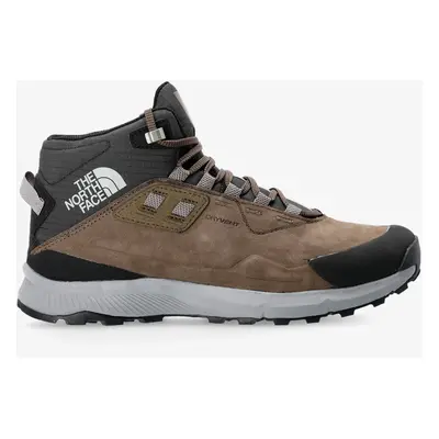 Turistické boty pánské The North Face Cragstone Leather Mid WP - brown/grey