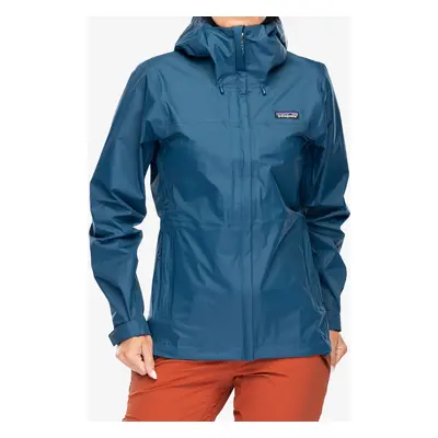 Dámská nepromokavá bunda s membránou Patagonia Torrentshell 3L Jacket - lagom blue