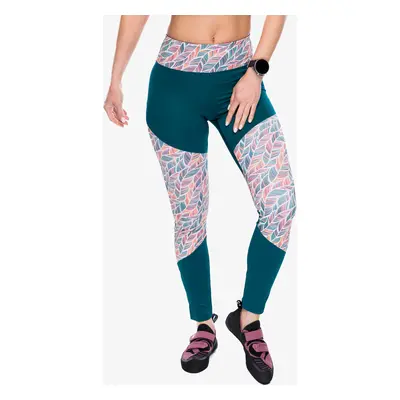 Lezecké legíny Ocun Rhea Leggings - green deep teal