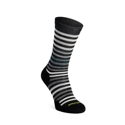 Ponožky Smartwool Everyday Spruce Street Crew Socks - black/white