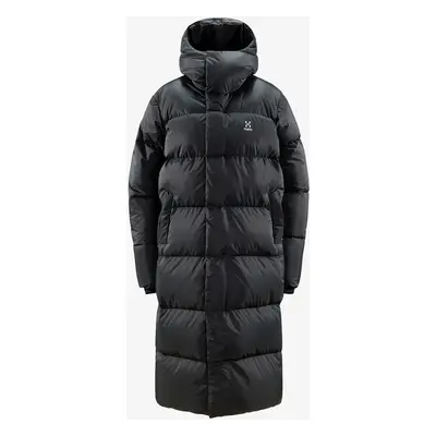 Dámský péřový kabát Haglofs Long Down Parka - true black