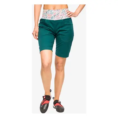 Dámské lezecké kraťasy Ocun Sansa Shorts - green deep teal