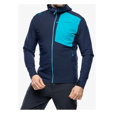 Softshellová bunda La Sportiva Descender Storm Jkt - deep sea/tropic blue