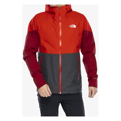 Bunda do deště The North Face Lightning Zip-In Jacket - asphalt grey/high risk red