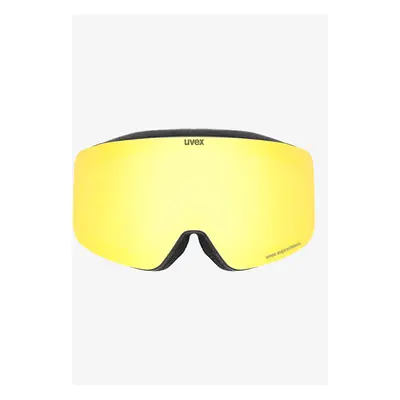 Lyžařské brýle Uvex pwdr FM - black/yellow/green/clear