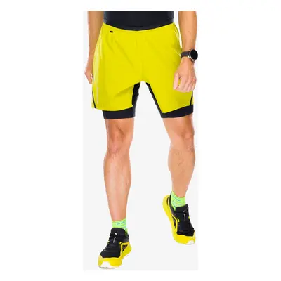 Běžecké kraťasy Salomon Cross Tw Shorts - citronelle